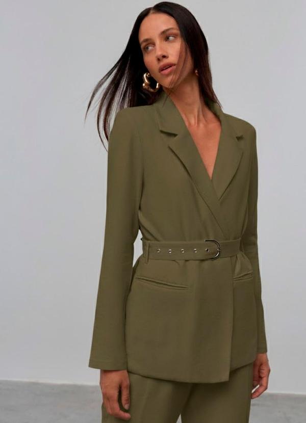 Carlota Costa - Blazer Alfaiataria Marrom 1