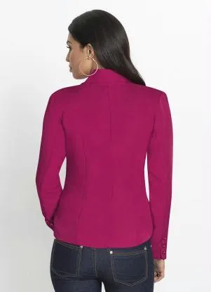 bonprix - Blazer Alfaiataria Pink - BONPRIX
