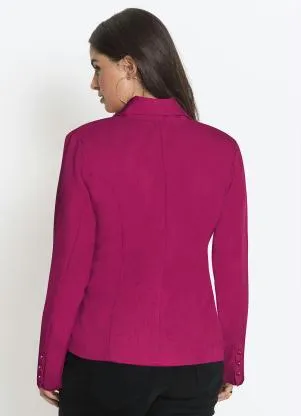 bonprix - Blazer Alfaiataria Pink - BONPRIX
