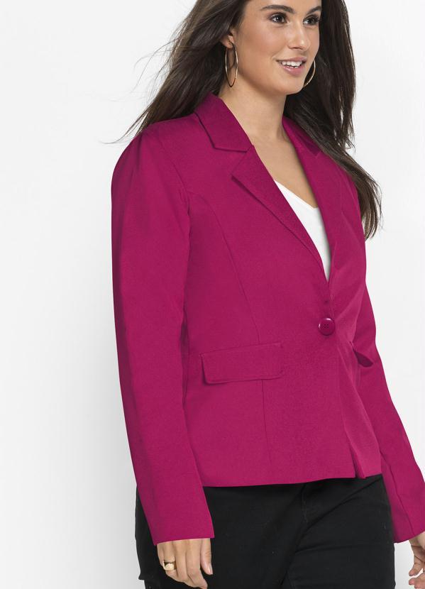 bonprix - Blazer Alfaiataria Pink 6