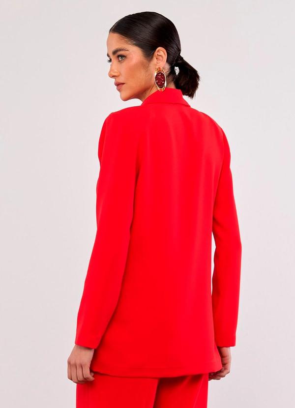Carlota Costa - Blazer Alfaiataria Vermelho 2