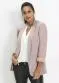 bonprix - Blazer Alfaiataria Alongado Verde Água - variação: Rosê