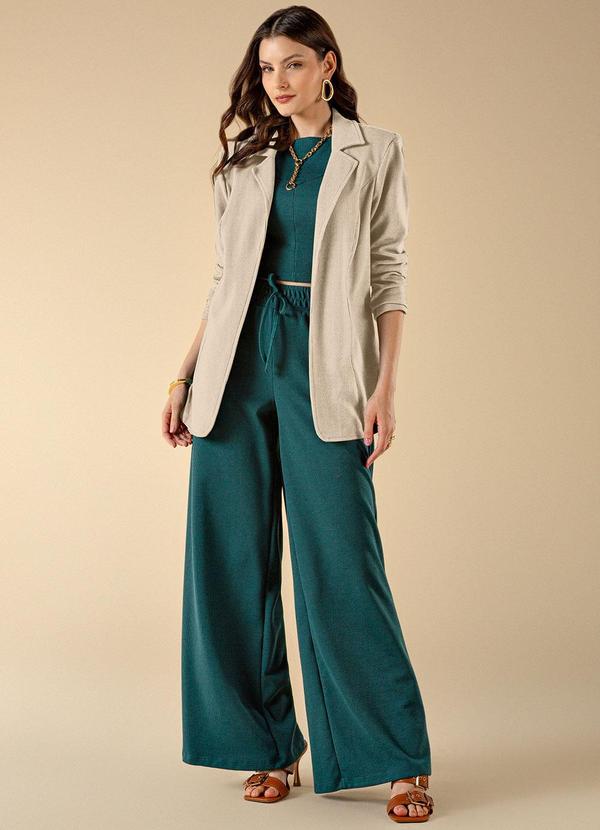 Use Modo - Blazer Alongado Bege 2