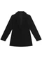 Enfim - Blazer Listrado Alongado de Alfaiataria Azul - variação: Preto