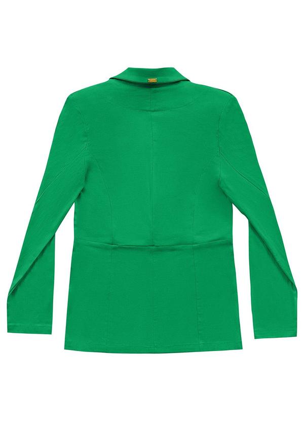 Angel - Blazer Alongado Linho Verde 3