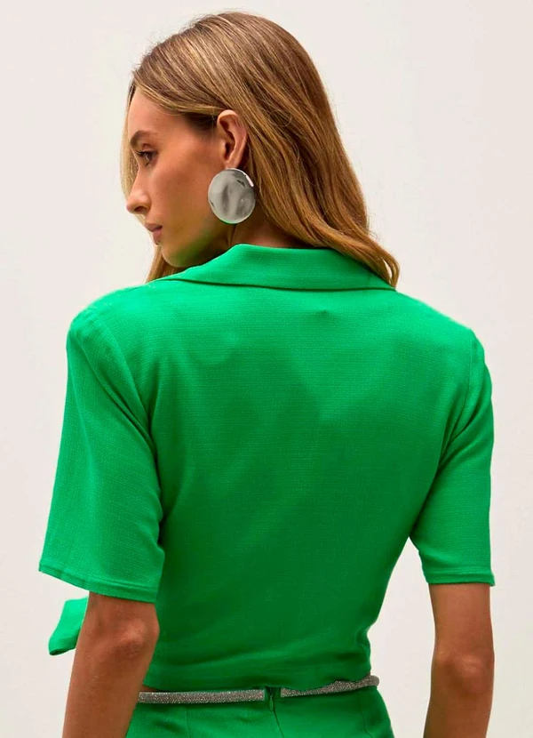 Carlota Costa - Blazer Boxi Verde 2