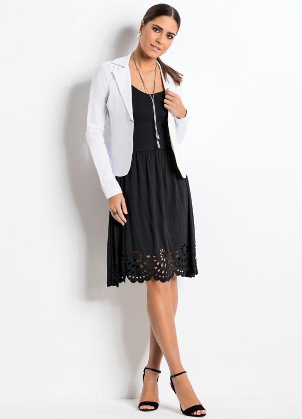 Quintess - Blazer Clássico Branco 7