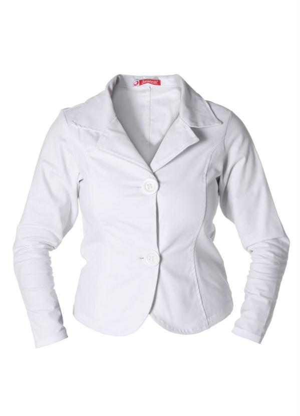 Quintess - Blazer Clássico Branco 8