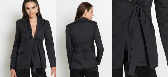 Blazer com Amarrao Preto