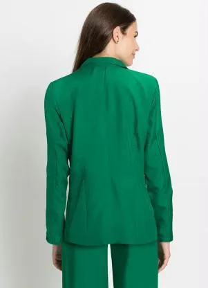 bonprix - Blazer com Botão Verde - BONPRIX