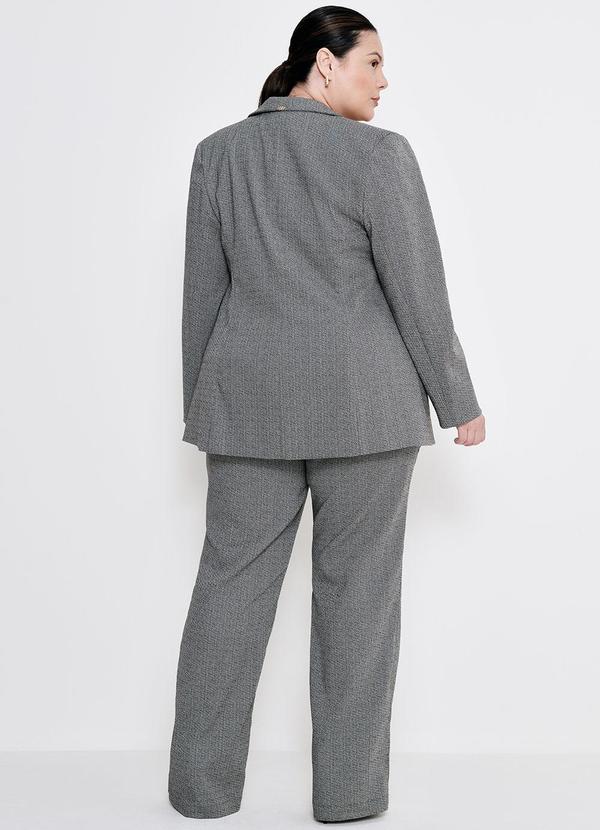 Principessa - Blazer Cruzado Chevron Virginia Preto 6