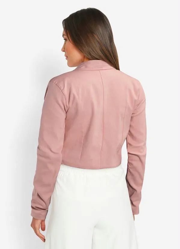 bonprix - Blazer Curto Rosa 2