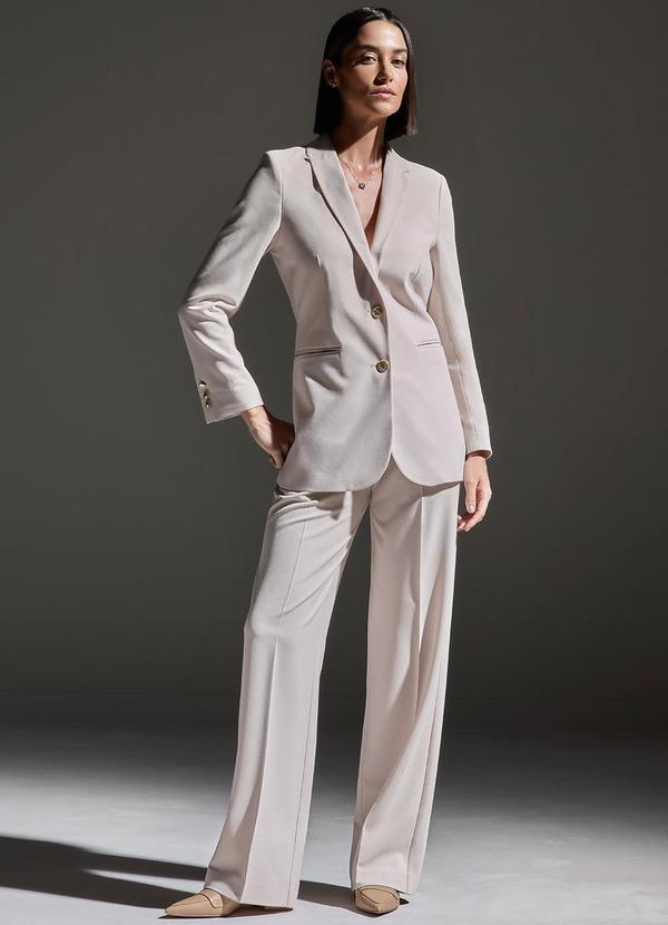 Principessa - Blazer de Alfaiataria Mocha Mousse com 2 Botões Florence 2