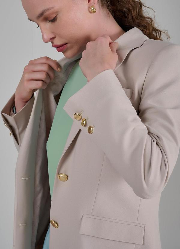 Principessa - Blazer de Alfaiataria Mocha Mousse com 2 Botões Florence 5