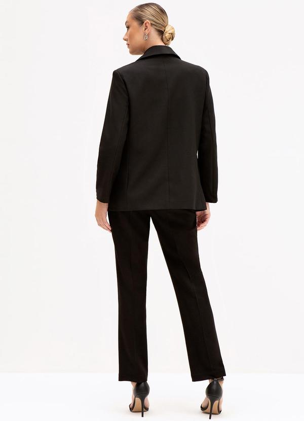 Principessa - Blazer de Alfaiataria Intermediário Katia Preto 4