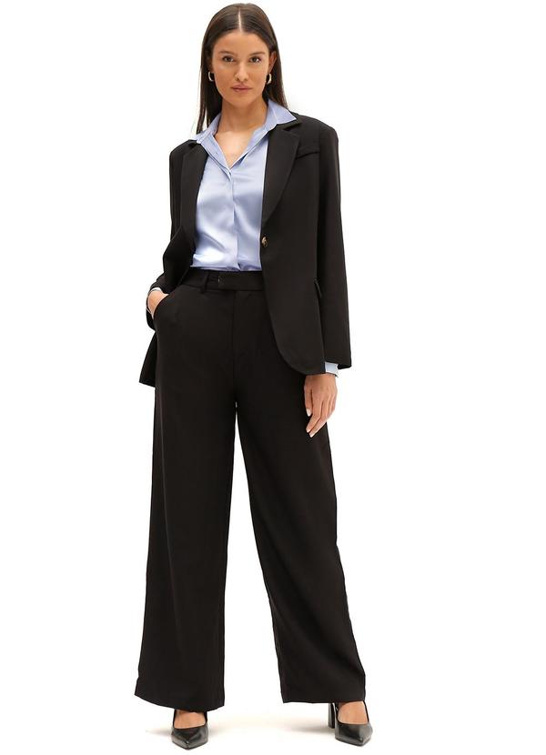 Principessa - Blazer de Alfaiataria Intermediário Katia Preto 5