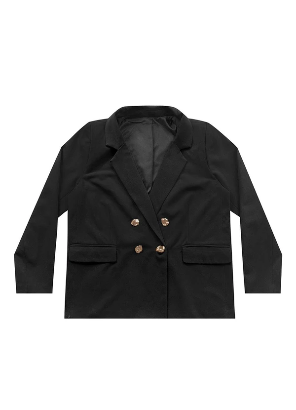 Angel - Blazer de Alfaiataria Preto 1