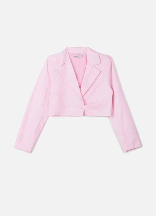 Authoria - Blazer de Alfaiataria Rosa Rosa