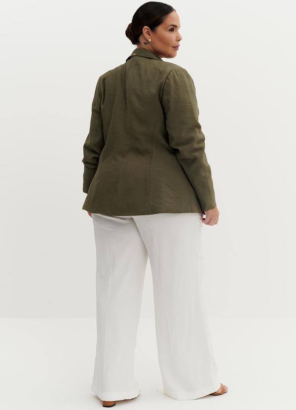 Principessa - Blazer de Alfaiataria Verde Oliva Ingrid Verde 9