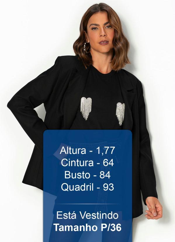 Colcci - Blazer de Crepe Preto 5