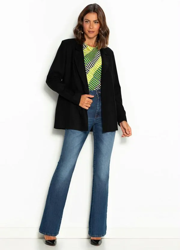 Colcci - Blazer de Crepe Preto 7