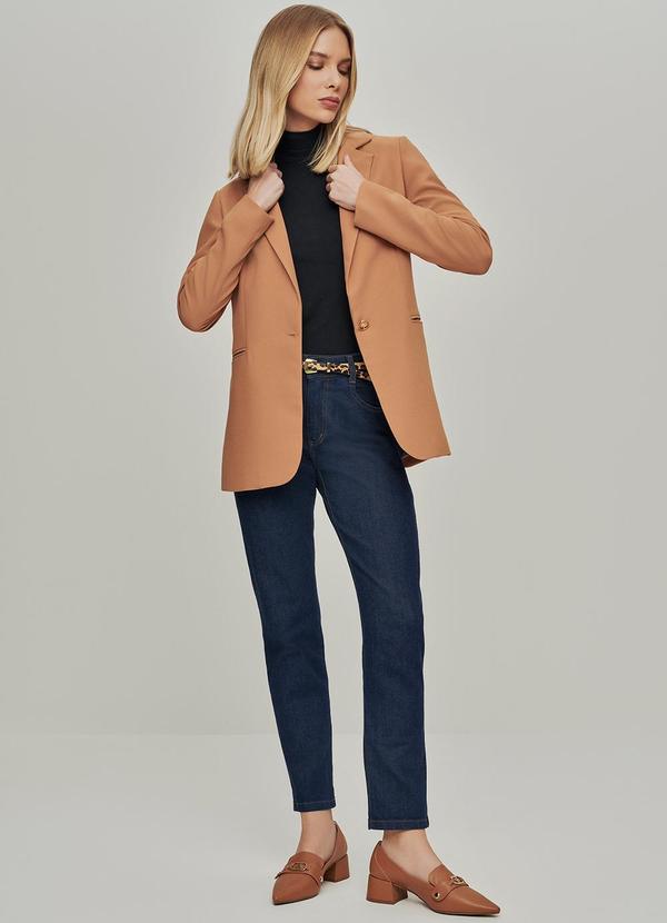 Principessa - Blazer de Malha Intermediário  Fendi Kimberly Bege 7