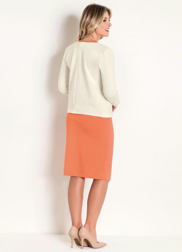 Rosalie - Blazer em Moletinho Off White Moda Evangélica 6