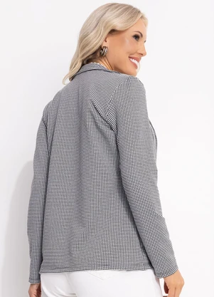 Bimini - Blazer Estampado em Malha Jacquard - BIMINI