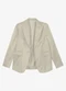 Endless - Blazer Feminino Alfaiataria Bege - variação: Bege