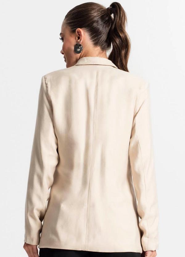 Endless - Blazer Feminino Alfaiataria Bege 2