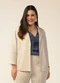 Marialícia - Blazer Feminino Estruturado Bege - variação: Bege