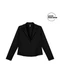 Marialícia - Blazer Feminino Estruturado Bege - variação: Preto