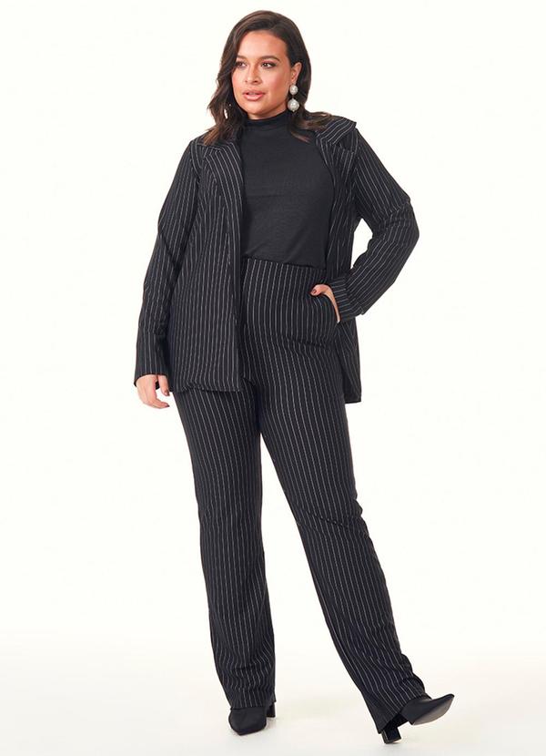Lisamour - Blazer Feminino Preto 5