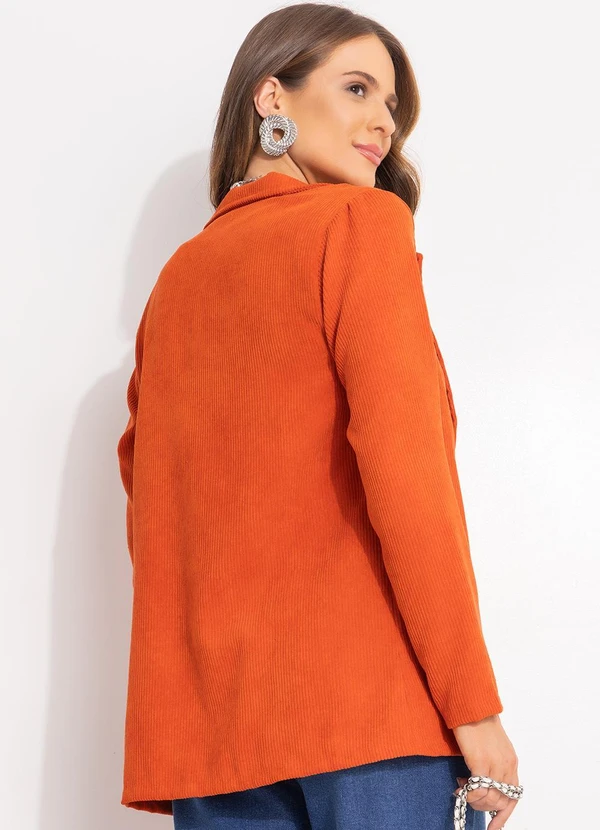 Quintess - Blazer Ferrugem em Alfaiataria 4