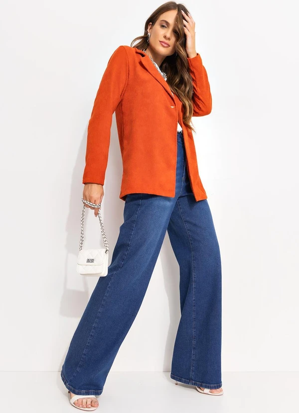 Quintess - Blazer Ferrugem em Alfaiataria 2