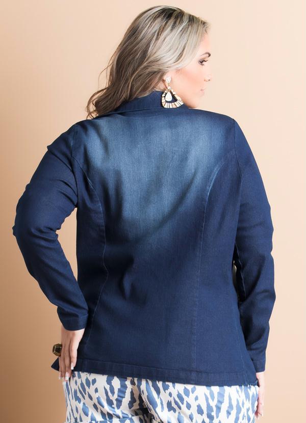 Quintess - Blazer Jeans Plus Size 4