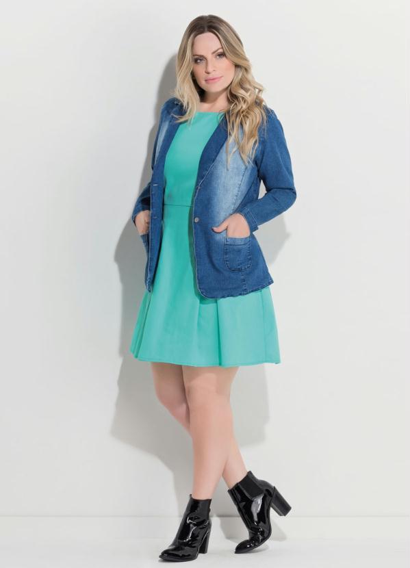 Quintess - Blazer Jeans Plus Size 6