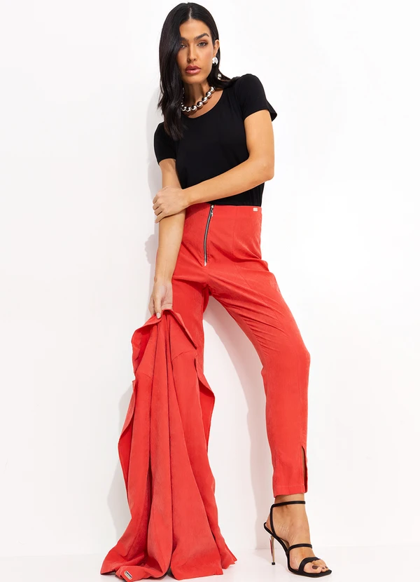 Quintess - Blazer Laranja com Bolsos 2