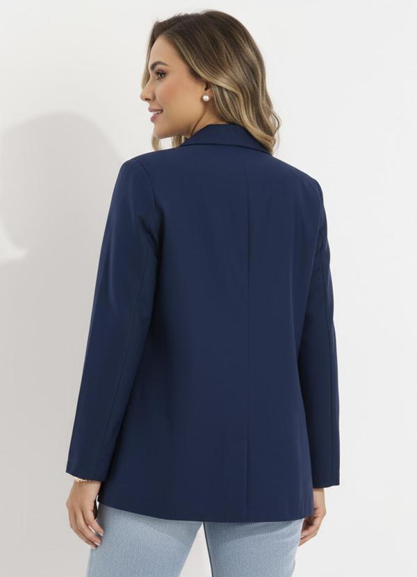 Colcci - Blazer Linho Azul 2