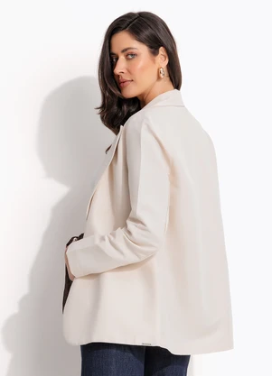 Colcci - Blazer Linho Bege - COLCCI