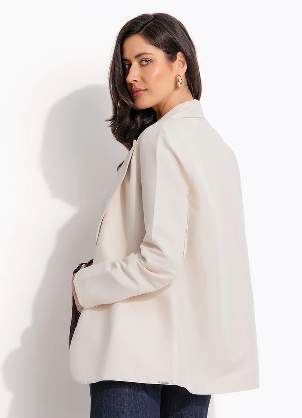 Colcci - Blazer Linho Bege 2
