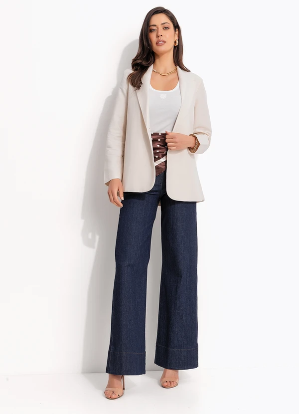 Colcci - Blazer Linho Bege 3