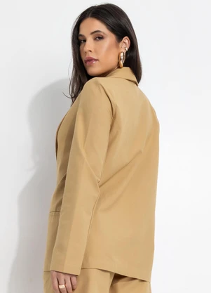 Colcci - Blazer Linho Bege - COLCCI