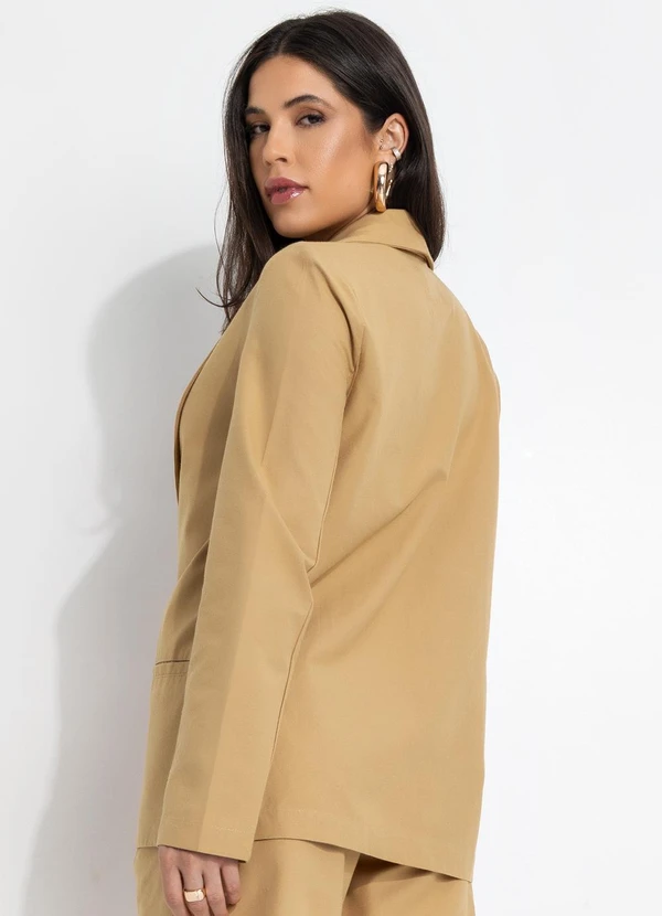Colcci - Blazer Linho Bege 2
