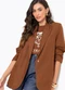 Colcci - Blazer Linho Marrom - variação: Marrom
