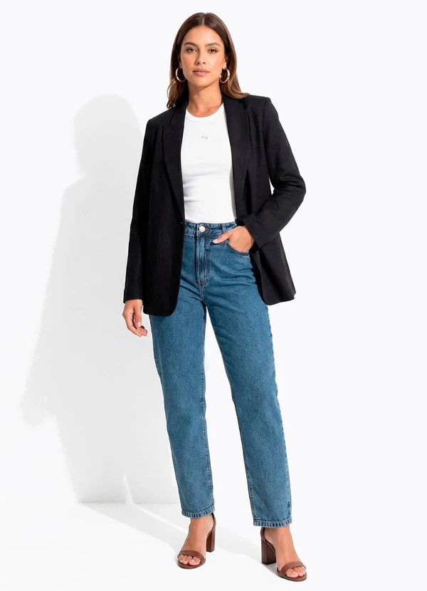 Colcci - Blazer Linho Preto 3