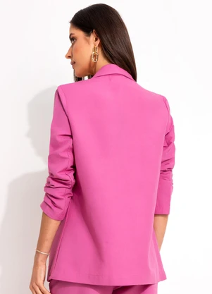 Colcci - Blazer Linho Rosa - COLCCI