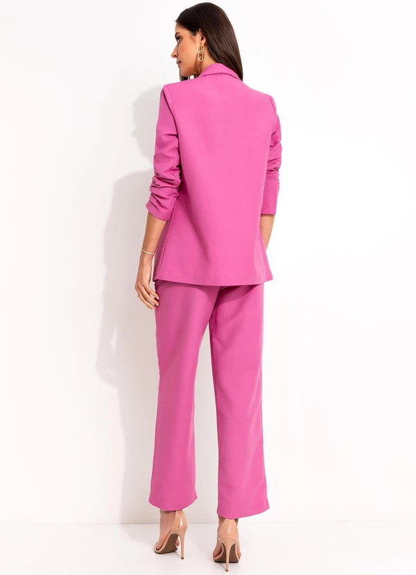 Colcci - Blazer Linho Rosa 4