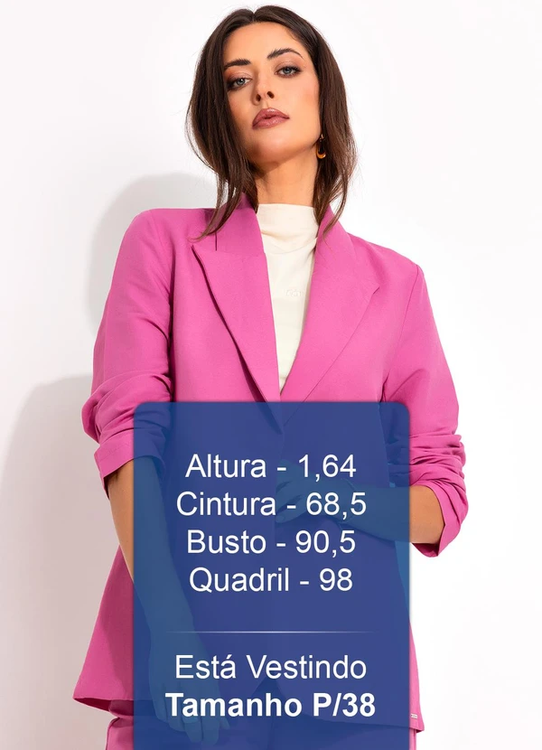 Colcci - Blazer Linho Rosa 5