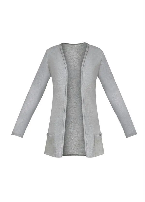 Moda Pop - Blazer Manga Longa Cinza com Bolsos 5